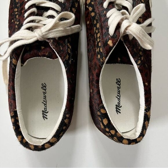 Madewell Leopard Print Sneakers - Brown and White - Picture 7 of 15
